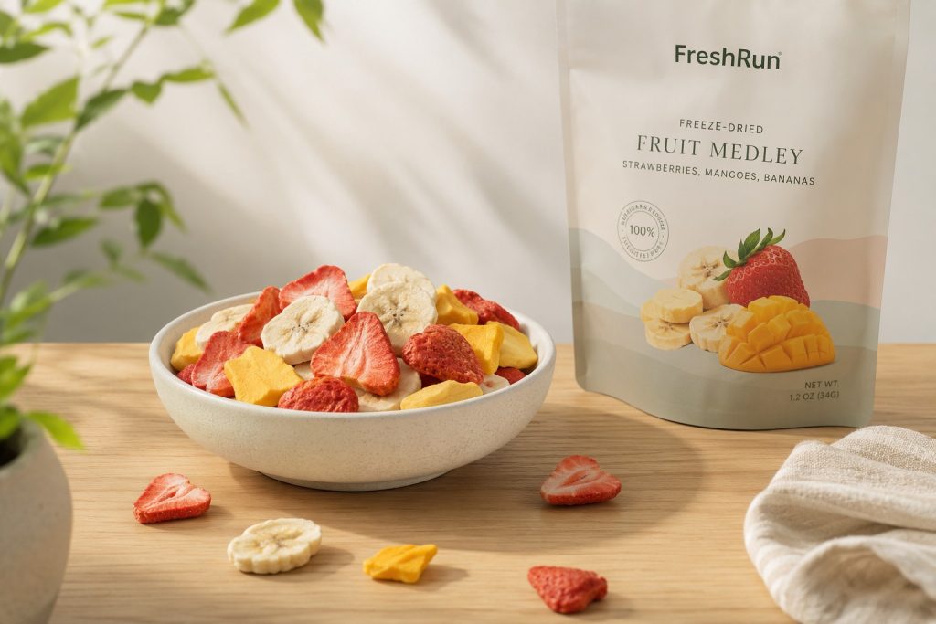 Zhangzhou FreshRun Freeze-Dried FD Fruits & Snacks Export Selection