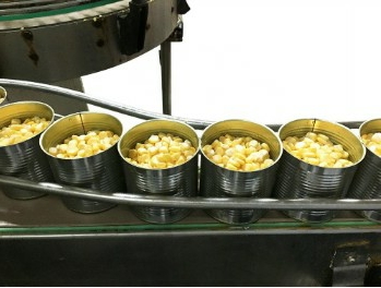 Canned sweet corn