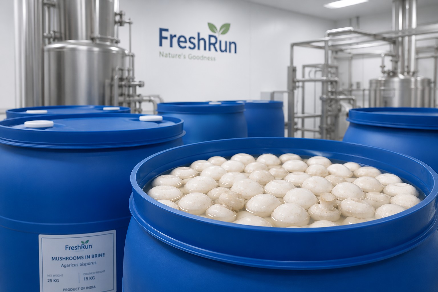 Mushrooms in Brine (Bulk)